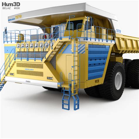 BelAZ 75710 Dump Truck 2013 3D model - Vehicles on Hum3D