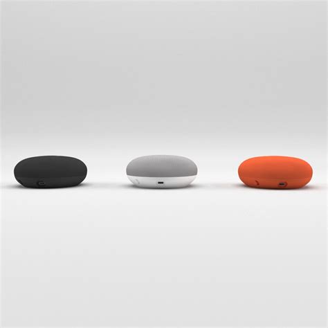 Google Home Mini All Colors | Google home mini, 3d model, All the colors