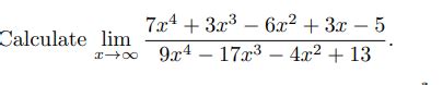 Solved Can you do with using L'Hospital's rule for the 1st | Chegg.com