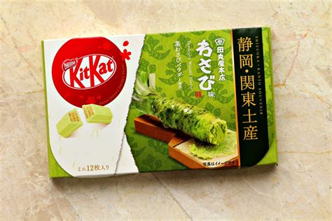 Wasabi Kit Kat: Disgusting? Or Delicious? - Unseen Japan