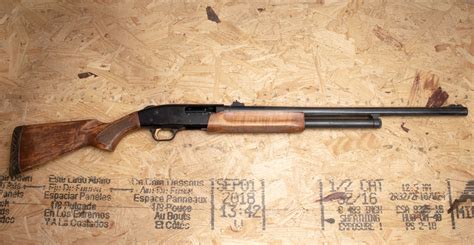 Mossberg 500A 12 Gauge Police Trade-In Shotgun with Wood Stock ...