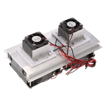 12v 10a 120w半导体制冷热电珀尔帖冷却装置双风扇水制冷半导体 - Buy 120w半导体制冷,冷却装置12706芯片,半导体制冷冷却器 Product on Alibaba.com