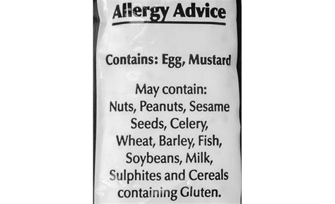 How to manage food labels to ensure allergens are clearly noted on any ...