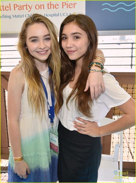 Sabrina Carpenter & Rowan Blanchard 'Meet' Mattel's Party On The Pier ...