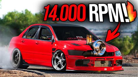 The CRAZIEST Big Turbo LANCER EVOS! [4G63, V8 & More!] - YouTube