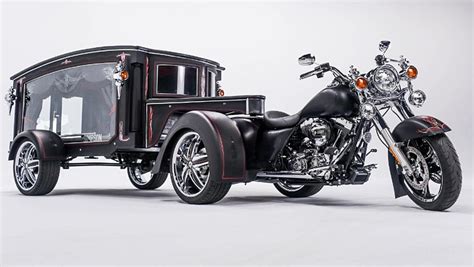 Michigan Funeral Home Acquires Motorcycle Hearse