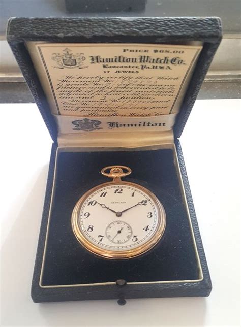 Hamilton pocket watch - USA 1900s - Catawiki