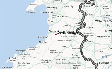 Devils Bridge Trail Map