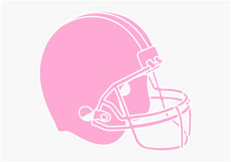 Pink Powder Puff Football Helmet Svg Clip Arts - Pink Football Helmet ...