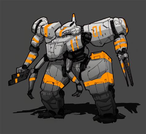 ArtStation - Industrial Mining Mech