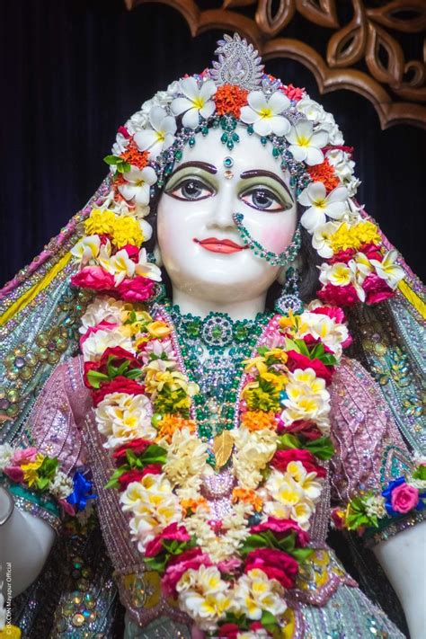 Radha (Mayapur) Beautiful Darshan | Lord krishna images, Radha krishna art, Cute krishna