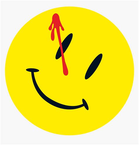 Watchmen Smiley Face Png, Transparent Png - kindpng