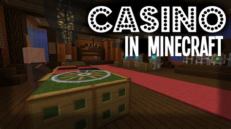 MINECRAFT - CASINO with Slot Machine and Roulette! - YouTube