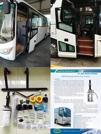 Automatic Pneumatic out Swing Bus Door Mechanism Manufacturer in China - China Bus Door ...