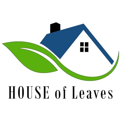 Premium Vector | House of leaves