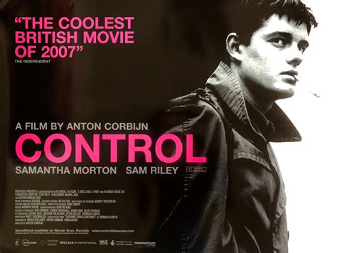 Original Control Movie Poster - Music - Biopic - Joy Division - Ian Curtis