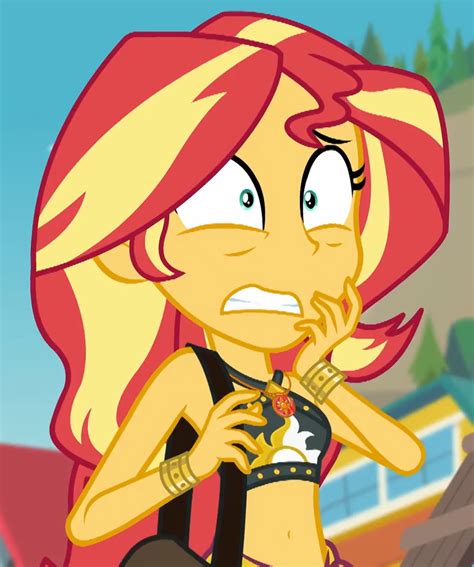 Equestria Girls Sunset Shimmer Belly Button - diariosdemusicman