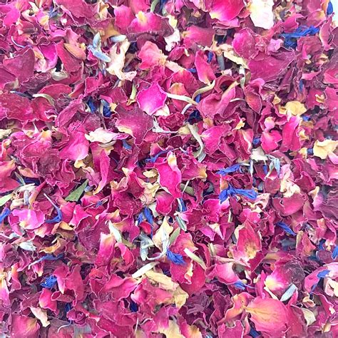 Rose Mix | TheEcoBride | Dried petal confetti, Rose petal confetti, Petal confetti