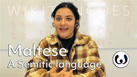 The Maltese language, casually spoken | Elena speaking Maltese | Wikitongues - YouTube