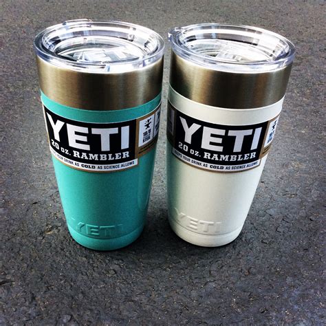 Yeti 20 oz Rambler with powder coating! The Shoe Box in Tallahassee, Florida. 8508779174 | Yeti ...