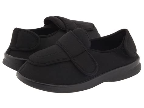 Propet – Cronus Medicare/HCPCS Code = A5500 Diabetic Shoe (Black) Men's Slip on Shoes | Slippers ...