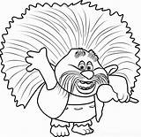 Trolls Holiday movie Coloring Pages sketch template