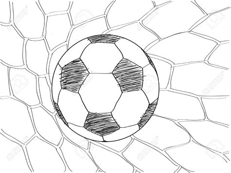 Football Goal Drawing at GetDrawings | Free download