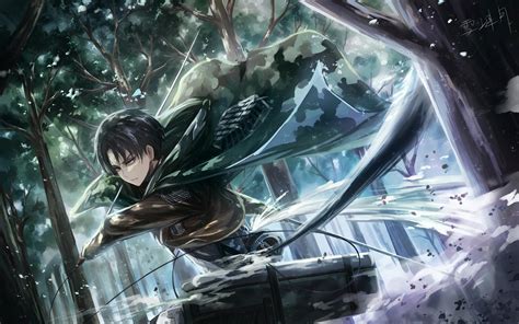 Attack On Titan Levi Ackerman Wallpapers - Wallpaper Cave