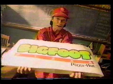 Pizza Hut Bigfoot Commercial - YouTube