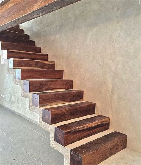 Wood and concrete stairs - 9GAG