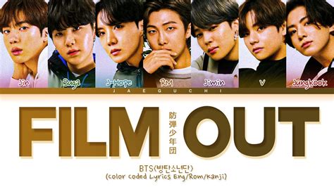 BTS - Film out Lyrics (Color Coded Lyrics) Chords - Chordify