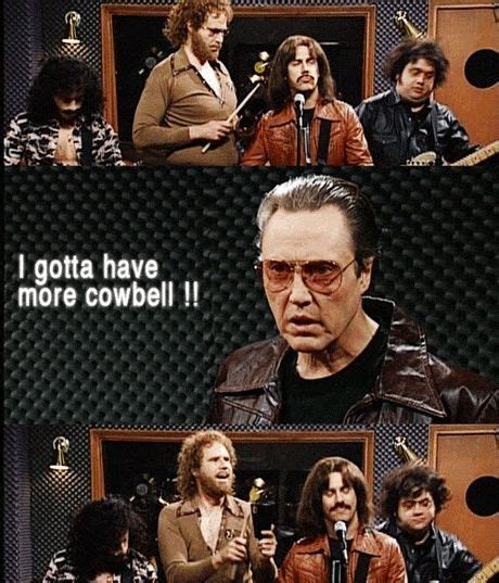 More cowbell | Snl funny, Snl, I love to laugh