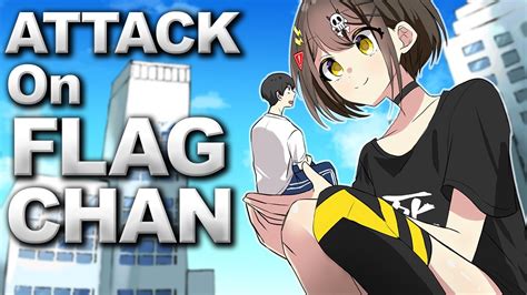 Attack on FlagChan?! A Giant Beautiful Girl Showed Up In The City (Romance Comedy Harem Manga ...