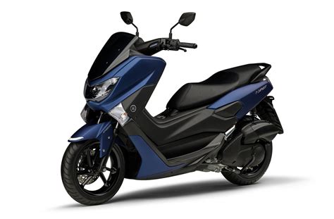 Matte Blue Yamaha NMax 125 cc maxi-scooter launched in Japan