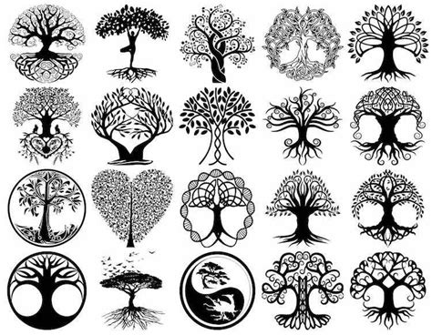 tatouage arbre de vie en styles et formes variés #tattoos ...