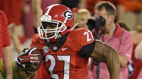 Georgia running back Nick Chubb out at least one game - Sports Illustrated