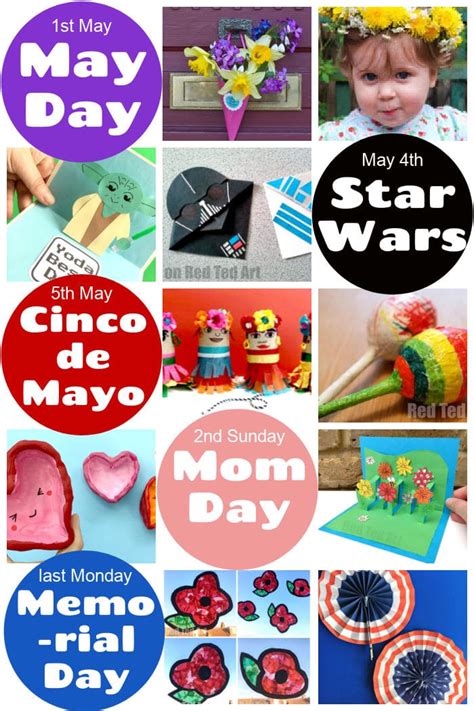 Fun Activities to do with Kids this May (and Cheap too) - Red Ted Art