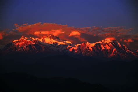 Sunset of Annapurna | Annapurna, Sunset, Natural landmarks