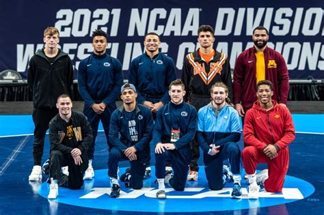 Penn State Wrestling Crowns 4 First-Time National Champions: Roman Bravo-Young, Nick Lee, Carter ...