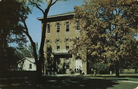 Blackburn College - Robertson Hall Carlinville, IL Postcard