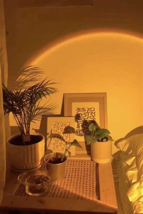 Aurora Sunset Lamp, Room Ideas, Room Aesthetic, TikTok Tip in 2021 ...