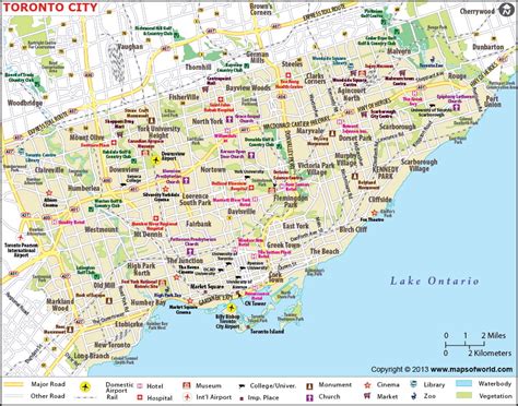 Toronto Map | Toronto Canada Map