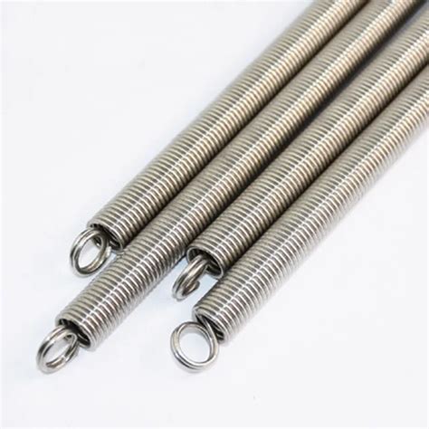 1pcs 1.2mm Wire diameter tension spring linear stainless steel small tension springs 8mm 15mm ...