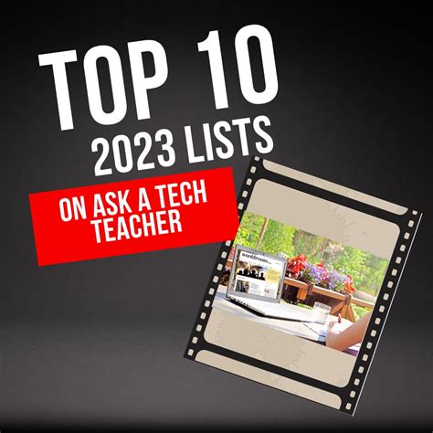 Top Ten Articles, Tips, and Reviews for 2023