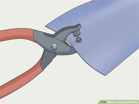 How to Use Eyelet Pliers: 11 Steps (with Pictures) - wikiHow