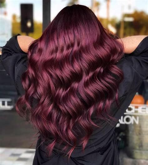 Transform Your Everyday Look With These Hair Colors (7) Wine Hair Color, Red Hair Color, Purple ...