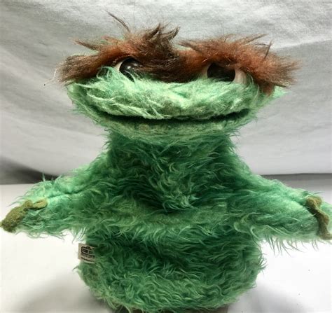 Vintage Sesame Street, Oscar the Grouch Hand Puppet,Jim Henson Muppets Inc