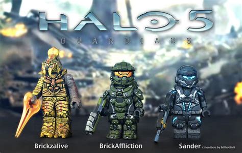 LEGO Halo 5: Guardians - Collaborative Minifigures | Lego halo, Lego ...