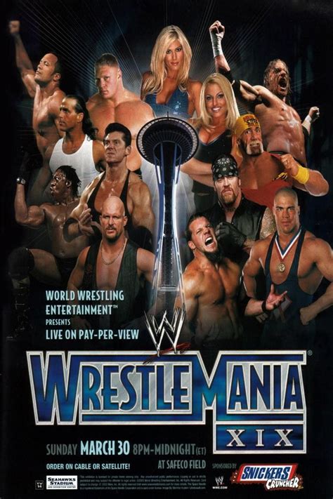 WWE Wrestlemania XIX (2003) - Posters — The Movie Database (TMDB)