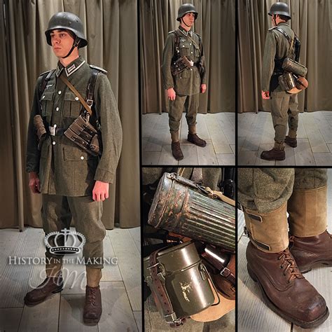 1940-German Infantry-NCO-Converted Swedish Uniform - History in the Making